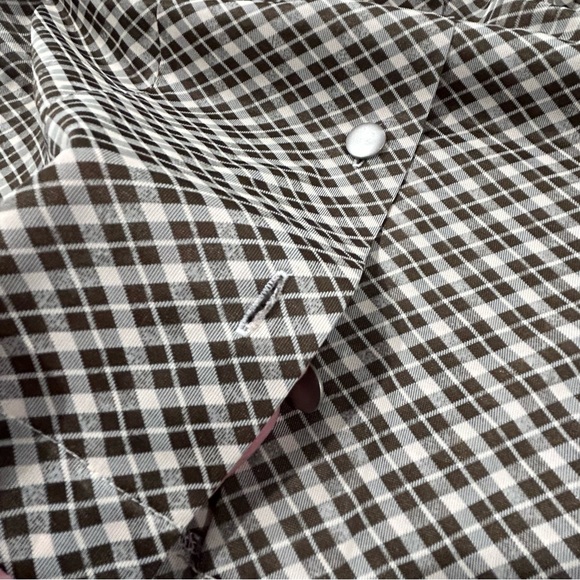Vintage Plaid Button Down Blouse - Picture 4 of 11